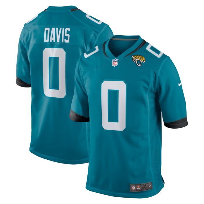 None Men's JAX Jaguars Classic Authentic Jersey Game Day Wear