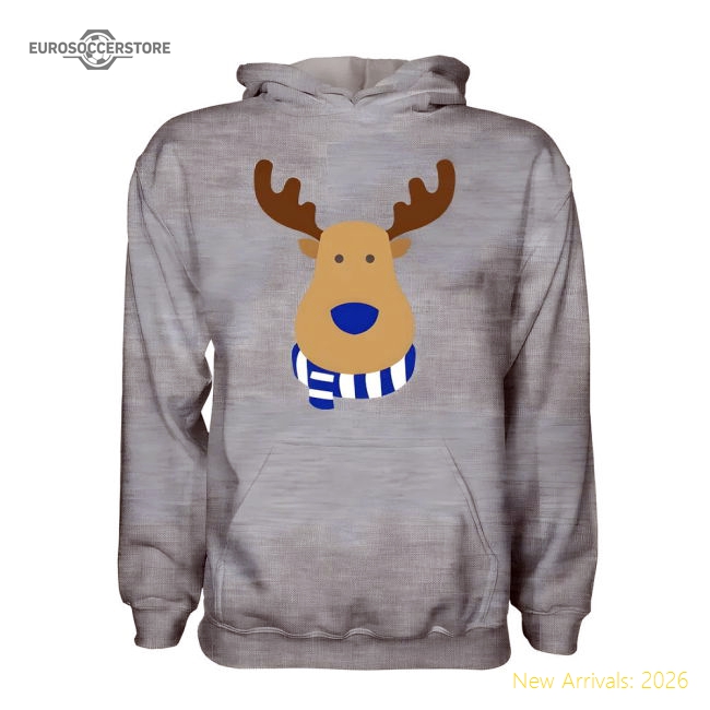 Ipswich Town Rudolph Supporters Hoody (grey) - Collectors Item