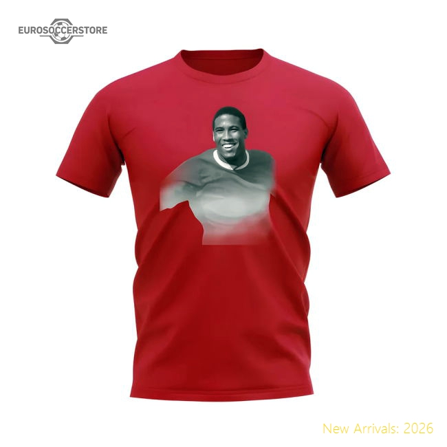 Official John Barnes Liverpool Legend T-shirt (red) - Premium Quality