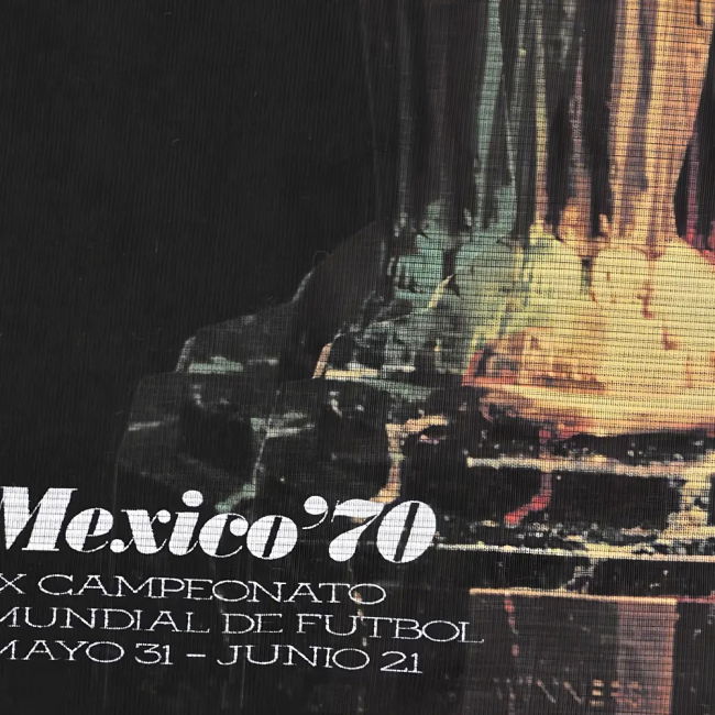 Collector'S-Item Pennarello: World Cup - Mexico 1970 T-Shirt - Black
