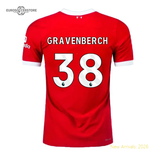 Official 2023-2024 Liverpool Home Dri-fit Adv Match Shirt