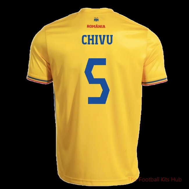 [JED] 2025/26 Romania Home Replica Shirt (Kids) (Chivu 5)