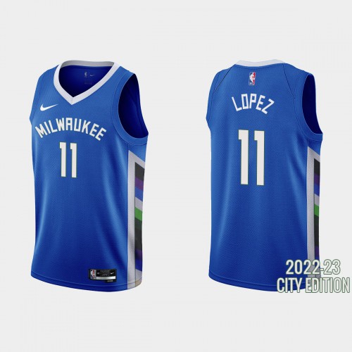 Nike Bucks Blue Milwaukee Bucks #11 Jersey - Cost-Effective Quality