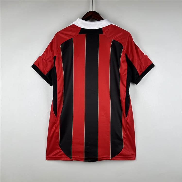 Licensed AC Milan 1213 Retro Home Shirt - Official Replica 8875