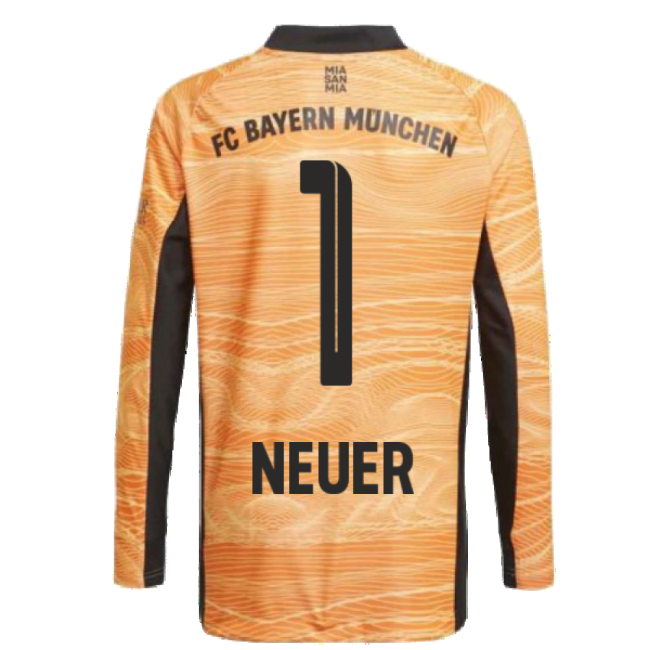 2021-2022 Bayern Munich Home Goalkeeper Shirt (orange) (neuer 1)