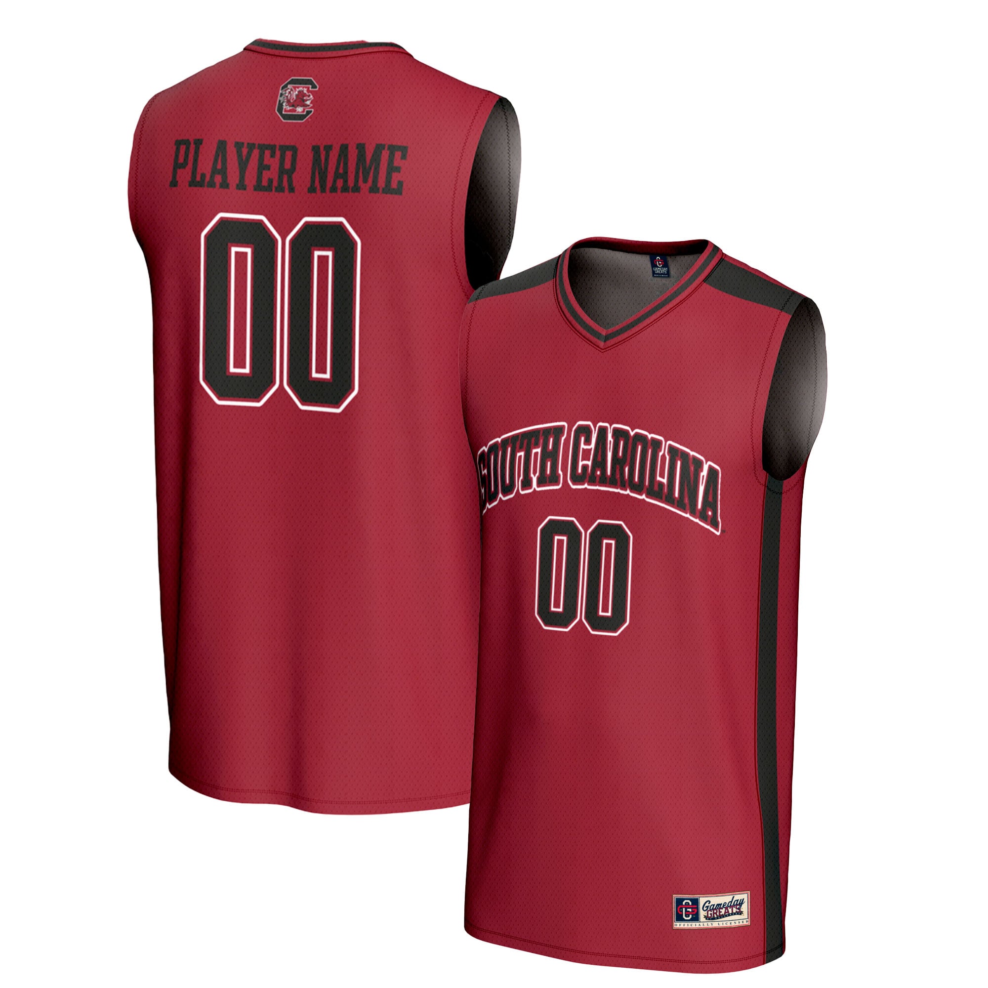 South Carolina Gamecocks GameDay Greats Unisex NIL Pick-A-Player Lightweight Men's Basketball Fashion Jersey - Garnet