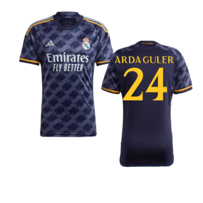 Performance 2023-2024 Real Madrid Away Shirt (Arda Guler 24)