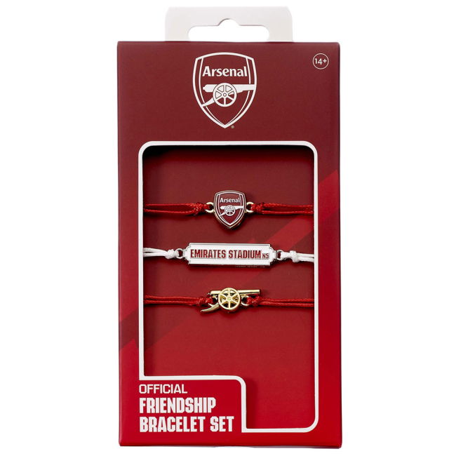 Arsenal FC Friendship Bracelet Set (Limited Edition)
