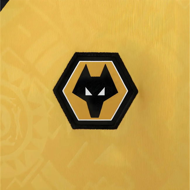 Modern 2025-2026 Wolves Home Shirt (Kids) for Fan Wear Official Licensed Product