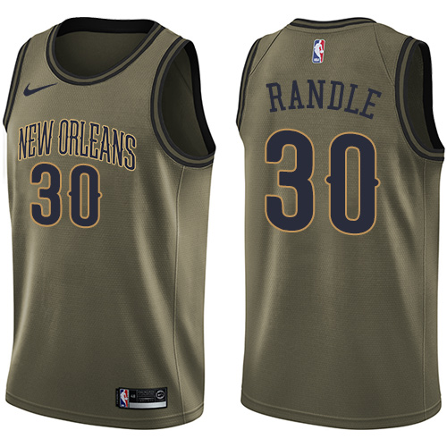 Official Pelicans #30 Julius Randle 2024 Icon NBA Swingman Jersey