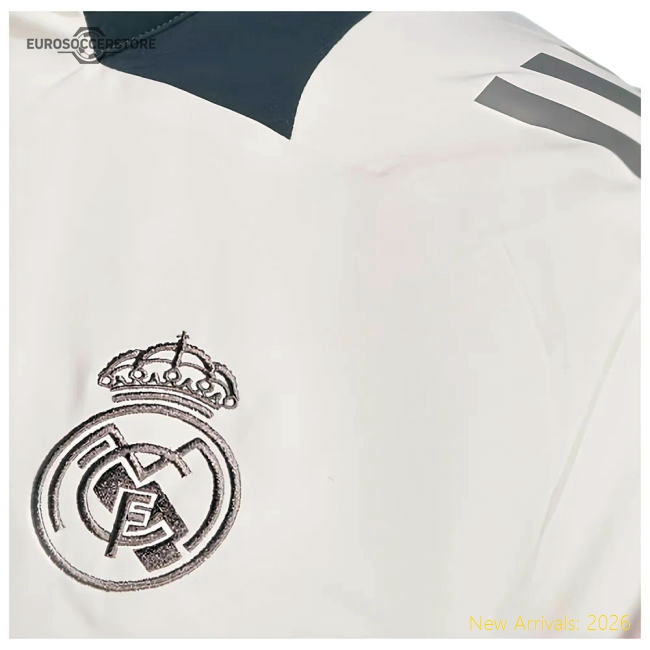 Durable Real Madrid Home Jersey Breathable Lightweight