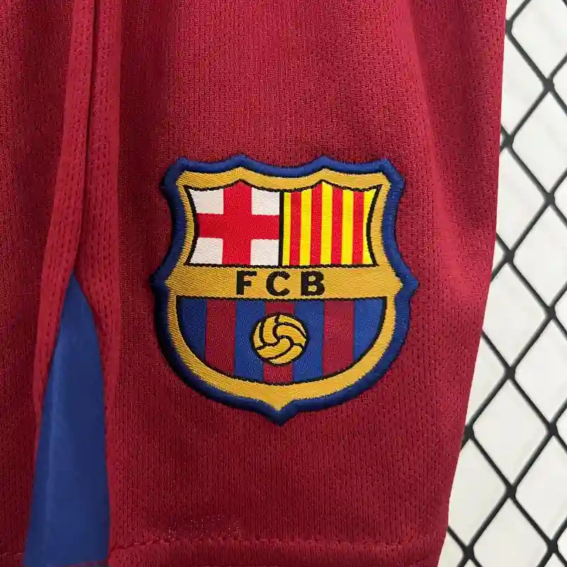 2005-2006 Kids Barcelona Jersey retro kit