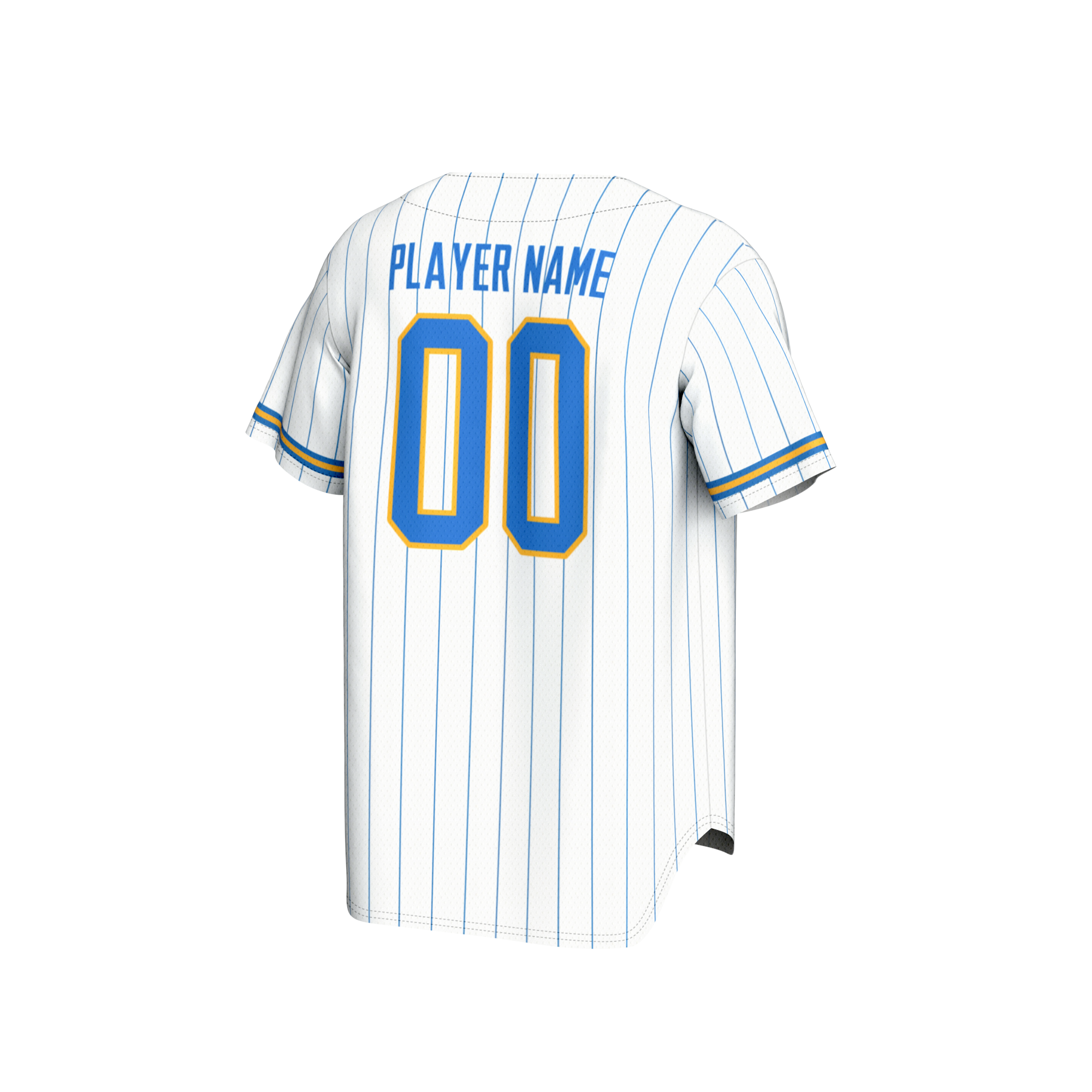 [NJP] UCLA Bruins GameDay Greats Unisex NIL Pick-A-Player Lightweight Softball Fashion Jersey - White