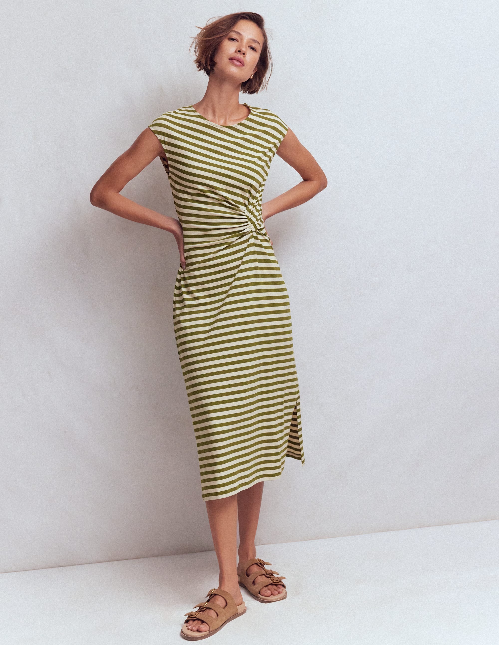 Delilah Twist Midi Dress