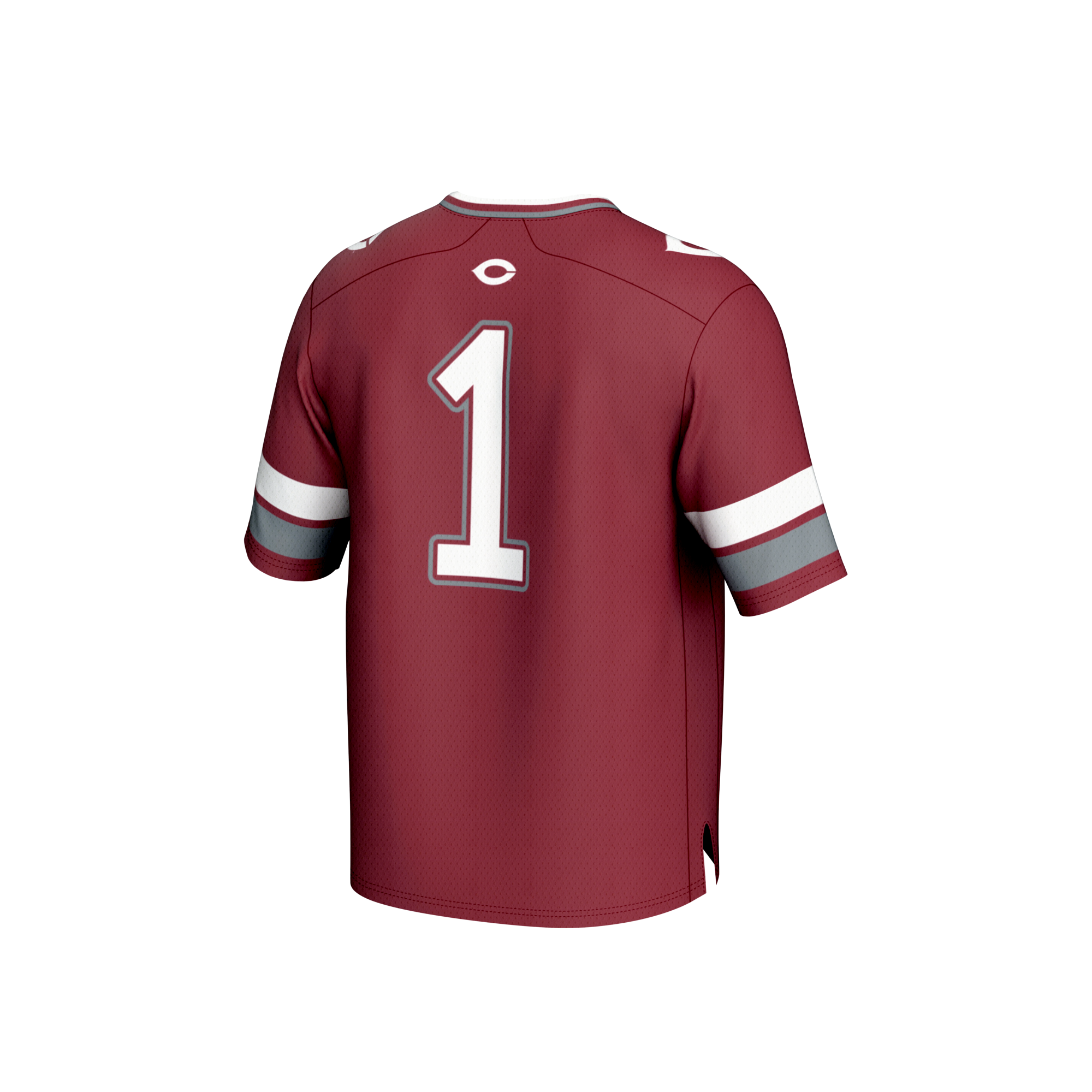 #1 UChicago Maroons GameDay Greats Youth Lightweight Collegiate Football Fashion Jersey - Maroon