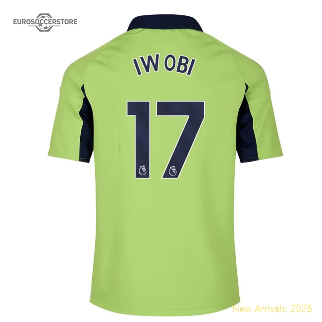 2025-2026 Football Team Kids Gentle Jersey Iwobi Puma Drycell
