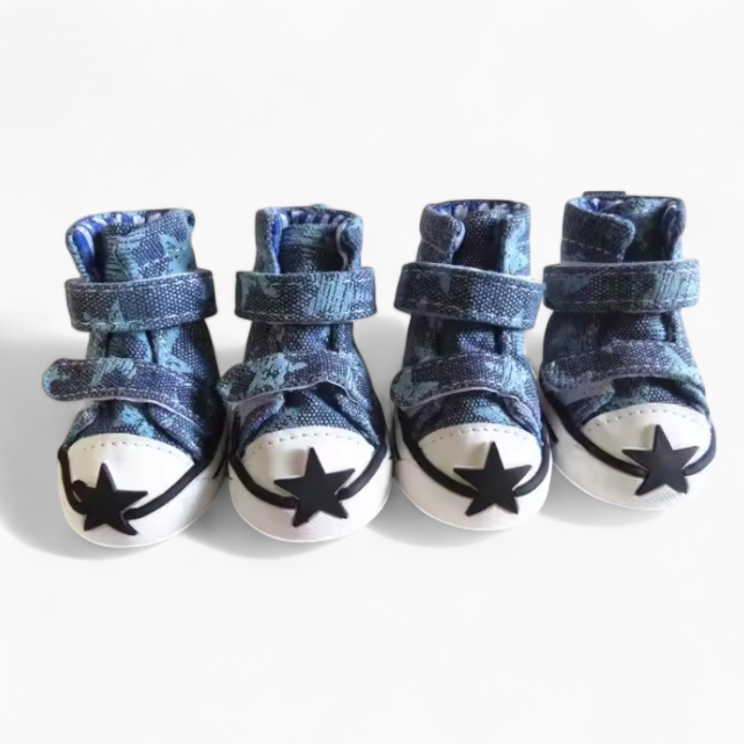 Sneakers – Star Print Casual Canvas Shoes For Dog Lovers | Unique Design