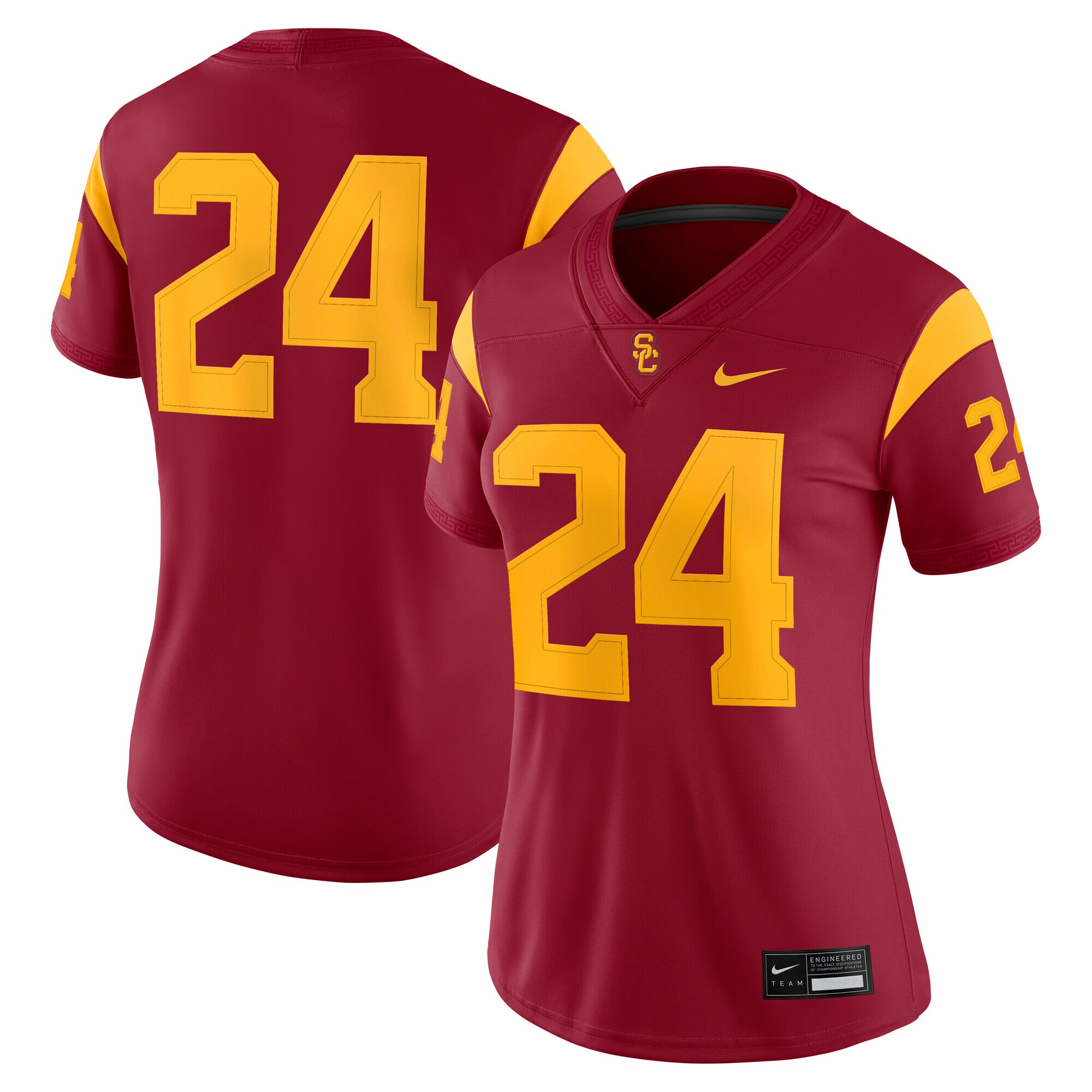 [DDG] USC Trojans Women's Game Jersey - Cardinal