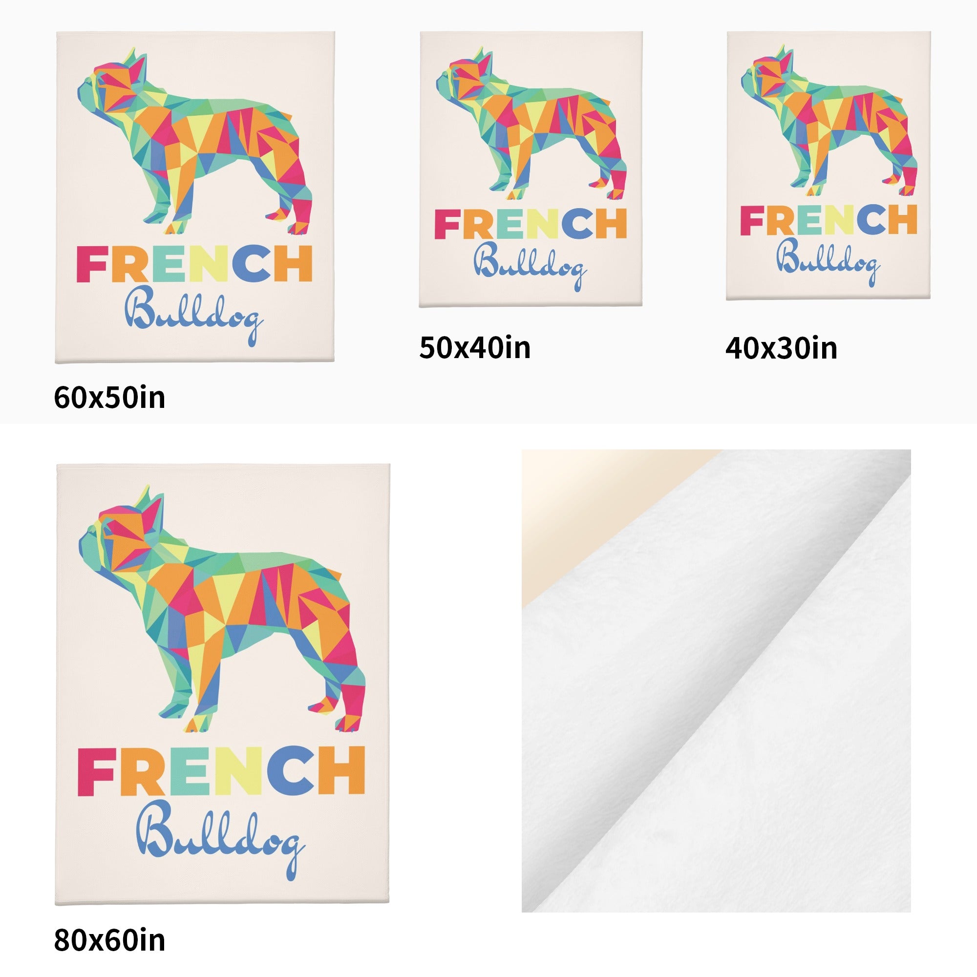 French Bulldog Eddie Blanket Cute Frenchie Essential