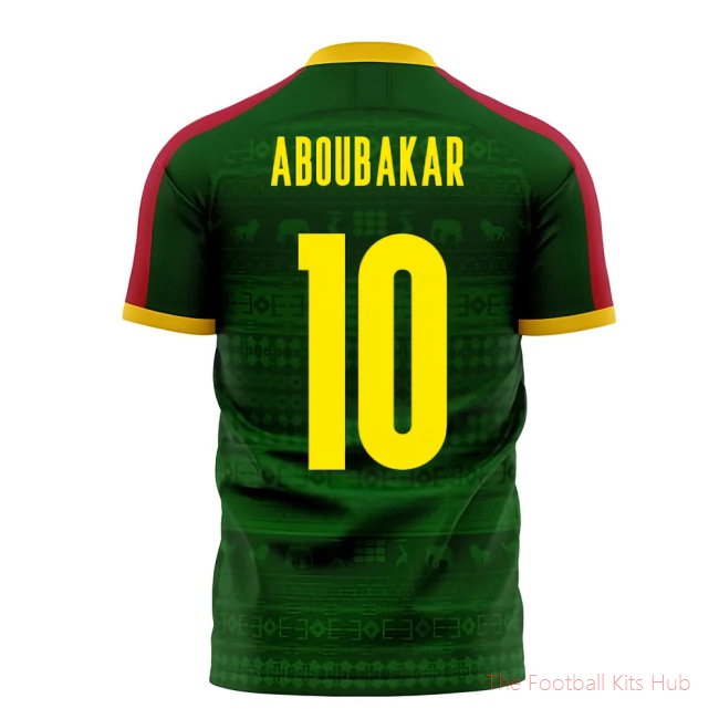 Cameroon 2025-2026 Home Concept Football Kit (Libero) (ABOUBAKAR 10)