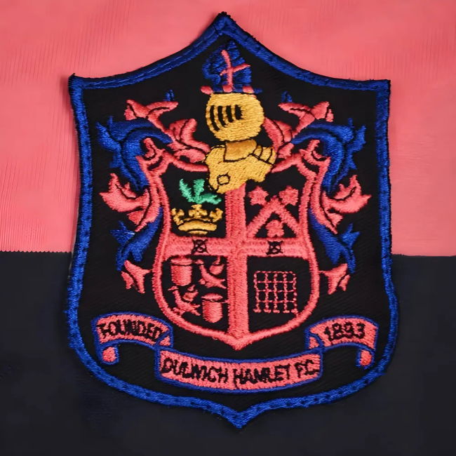Authentic Dulwich Hamlet Retro Polo Shirt Breathable Fabric