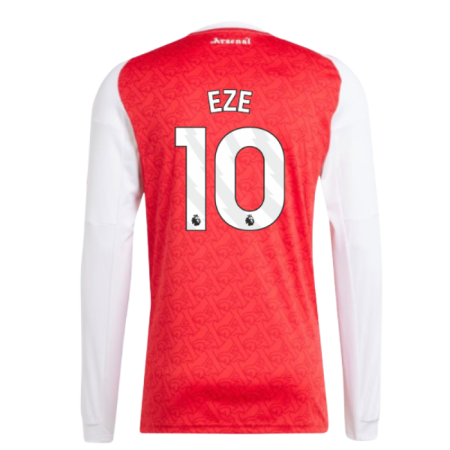 Arsenal Arsenal Long Sleeve Home Shirt Eze #10 Official Licensed P...