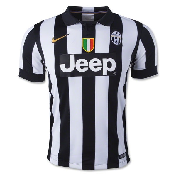 Official Premium Quick Dry Juventus 1415 CHIELLINI 3 Home Shirt