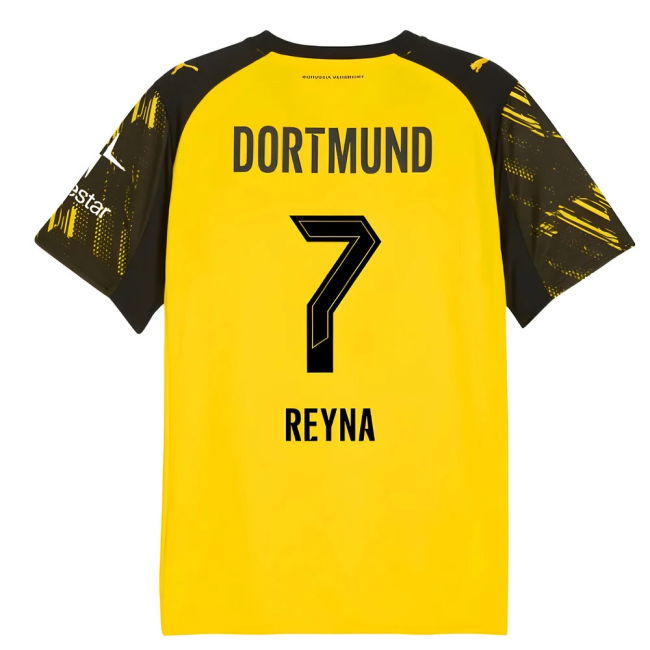 2025-2026 BVB Authentic Replica Jersey (Yellow) Moisture Wicking