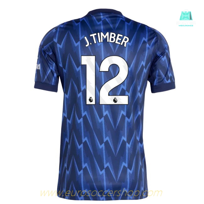 2025-2026 Arsenal Away Shirt (J.Timber 12)