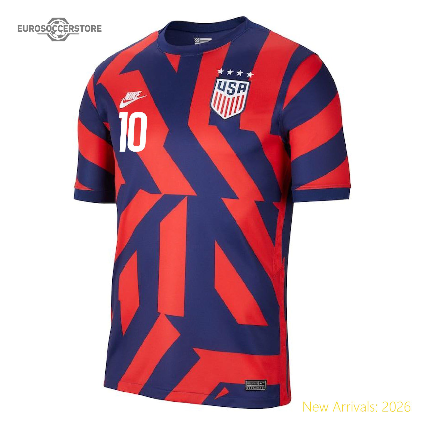 Adult Usa Christian Pulisic Replica Usa Superior Away Jersey 2021