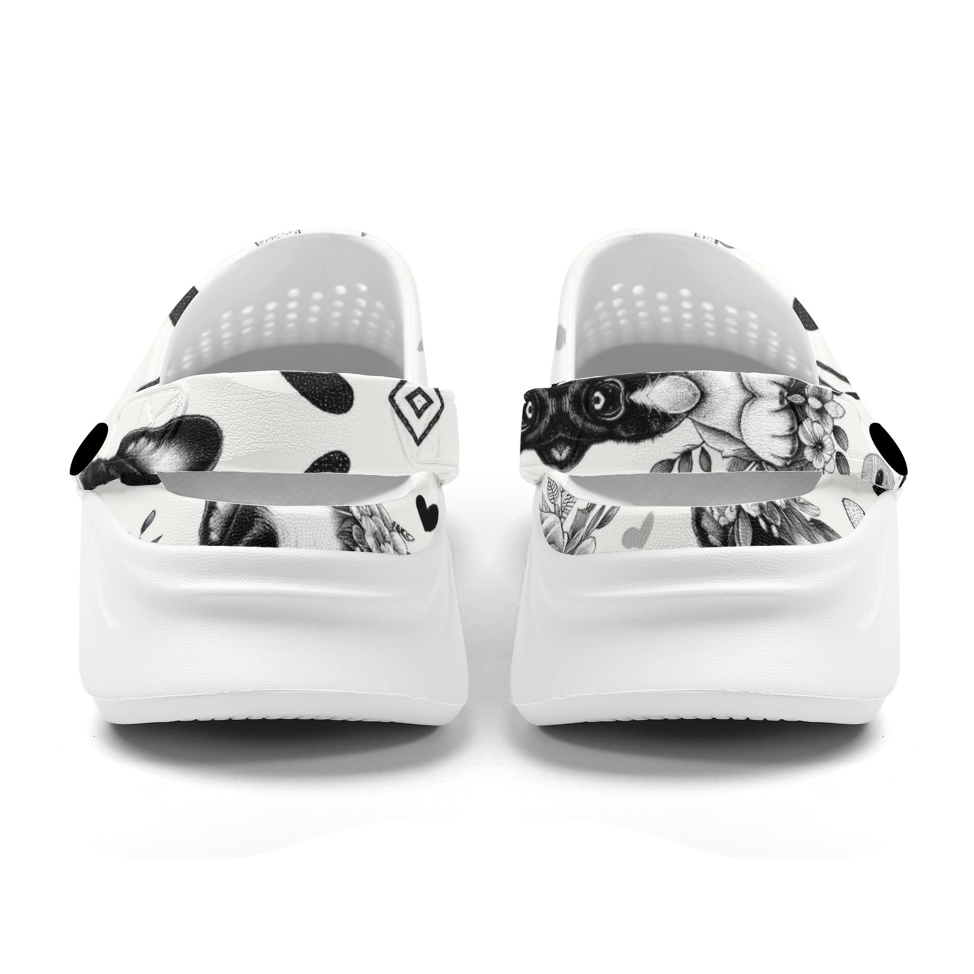 French Bulldog Riley Summer Hollow Out Clogs Practical Pet Supply