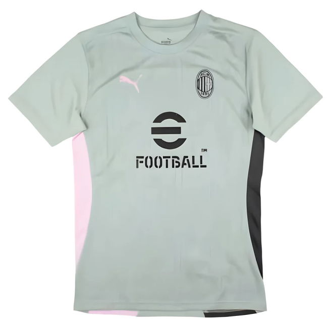2024-2025 AC Milan Training Shirt (Green Fog) Quick Dry
