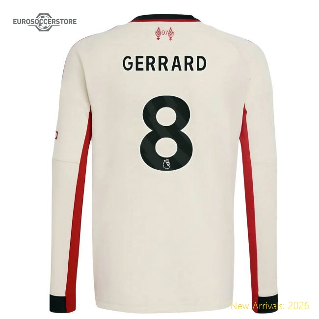 2025-2026 Liverpool Kids Kid-approved Jersey Gerrard Dri-fit