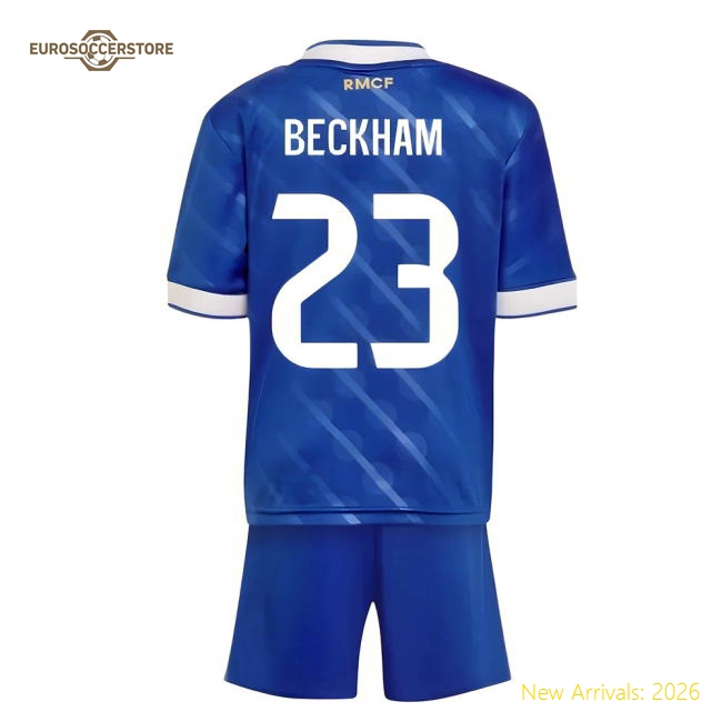 2025-2026 Real Madrid Third Youth Kit (Beckham 23)