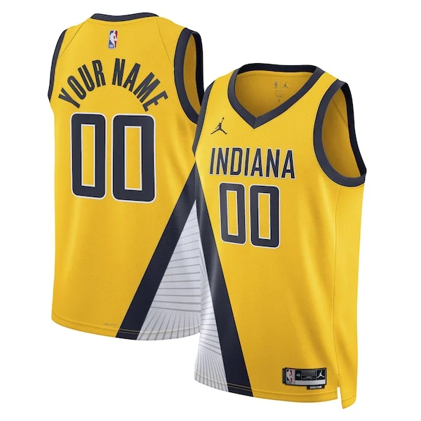 Indiana Pacers IND Swingman Jersey - top-tier retro - Yellow