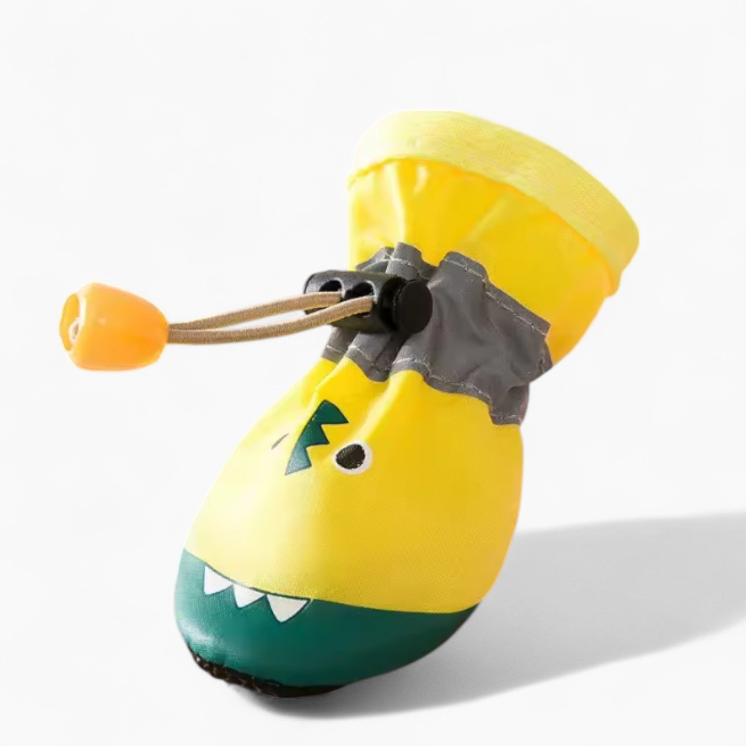 Croopaws Waterproof Frenchie Booties – Crocodile-Shaped Anti-Slip Rubber Boots