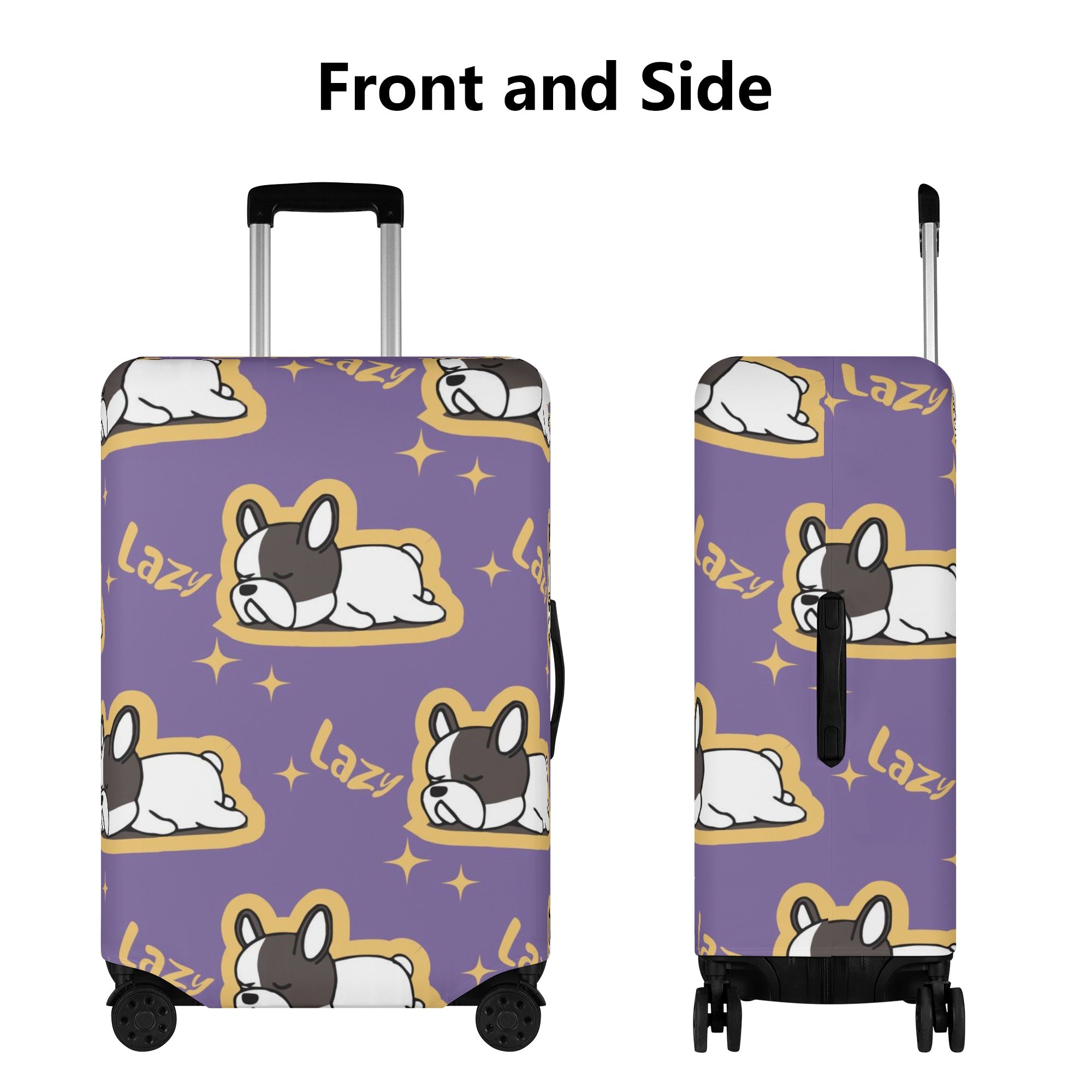 French Bulldog Max Luggage Cover Cute Frenchie Essential
