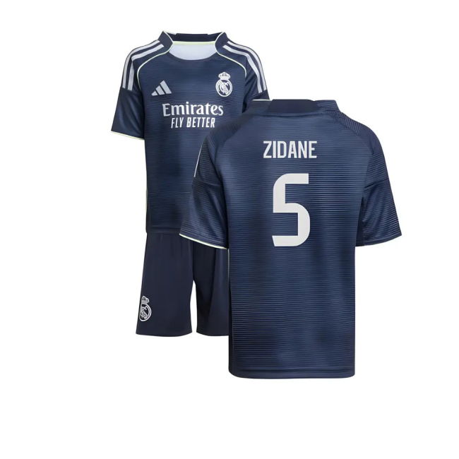 2025-2026 Real Madrid Away Football Shirt (Zidane 5) Quick Dry