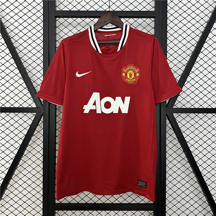 Elite Series Man Utd Manchester United 1112 Home Retro Football Shirt