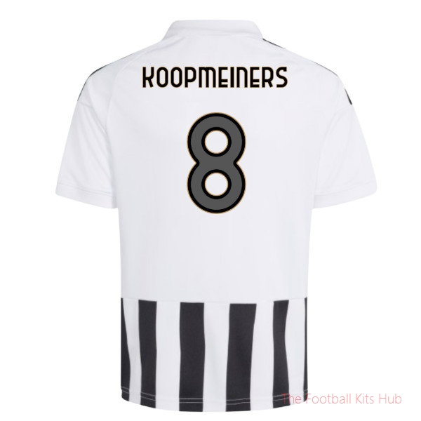 Juventus 2026-2027 Home Shirt Club Jersey Koopmeiners #8