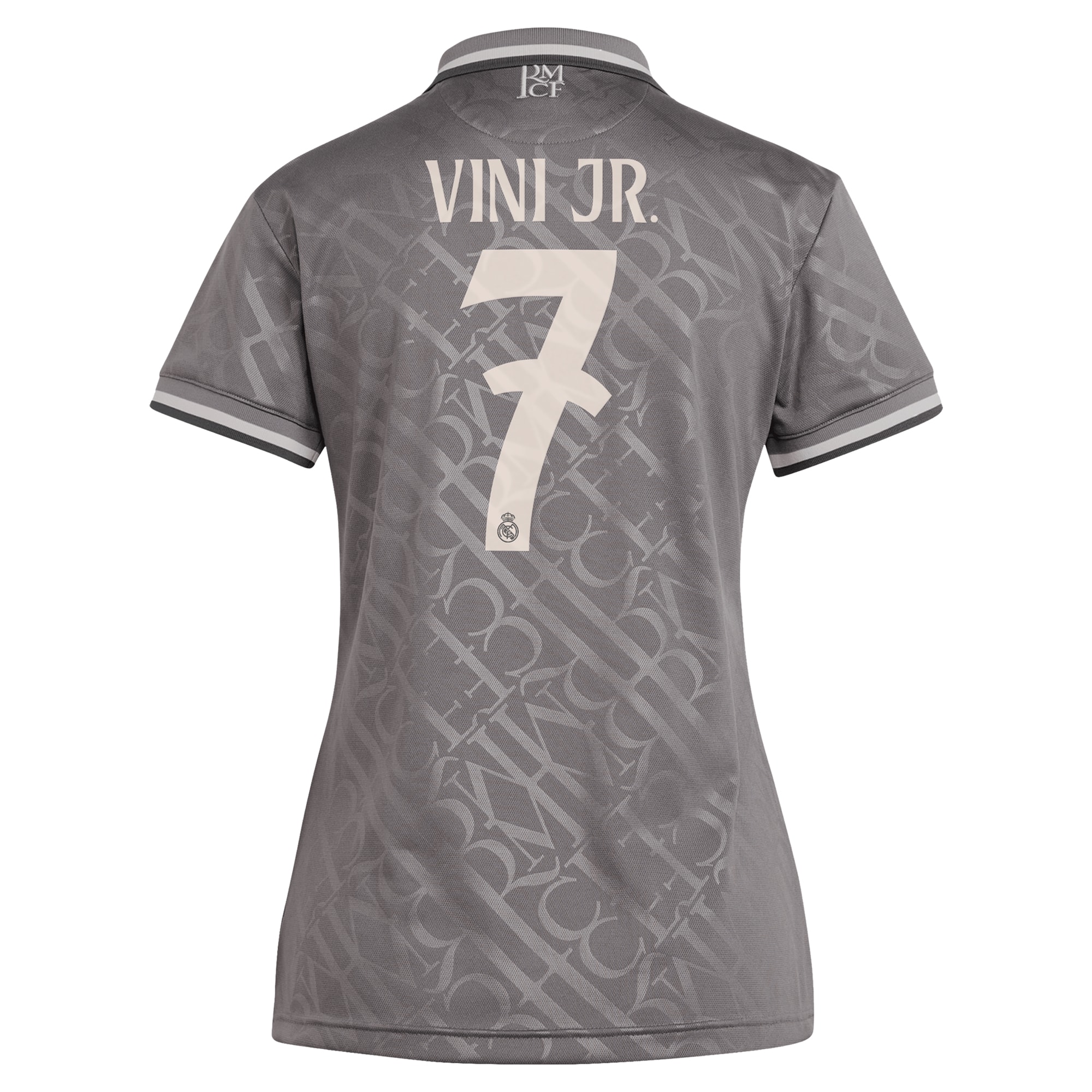 [JED] Vini Jr. Real Madrid Originals Women's 2024/25 Third Replica Player Jersey - Charcoal