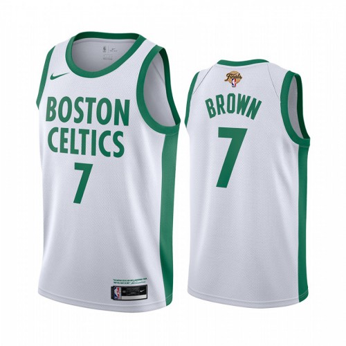 High-Quality Boston Celtics Jaylen #7 NBA Performance Jersey
