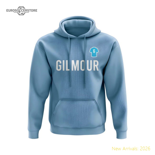 Luxury Billy Gilmour Partenopei Number Hoody (sky) - Fan Collection