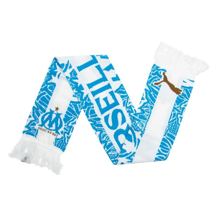 Marseille Scarf Essentials Puma Pure White/bleu Azur