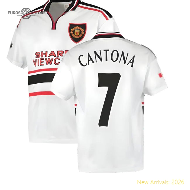 1999 Manchester United Away Football Shirt (CANTONA 7)