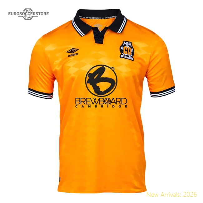 2024-2025 Cambridge United Home Shirt 2025-2026 Season Collection