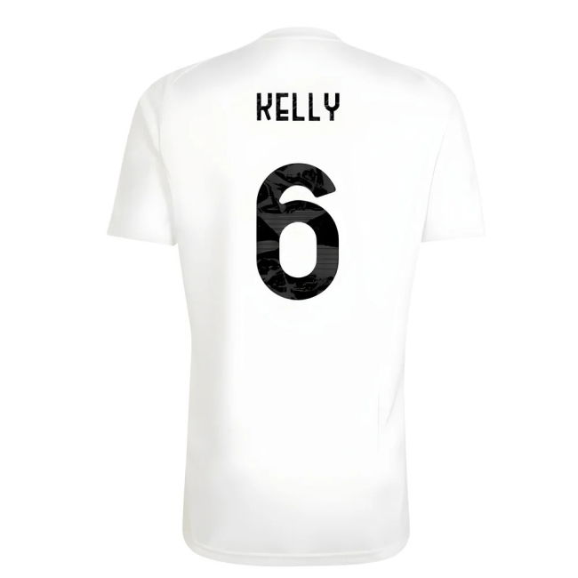 2025-2026 Juventus Training Tee (White) (Kelly 6)