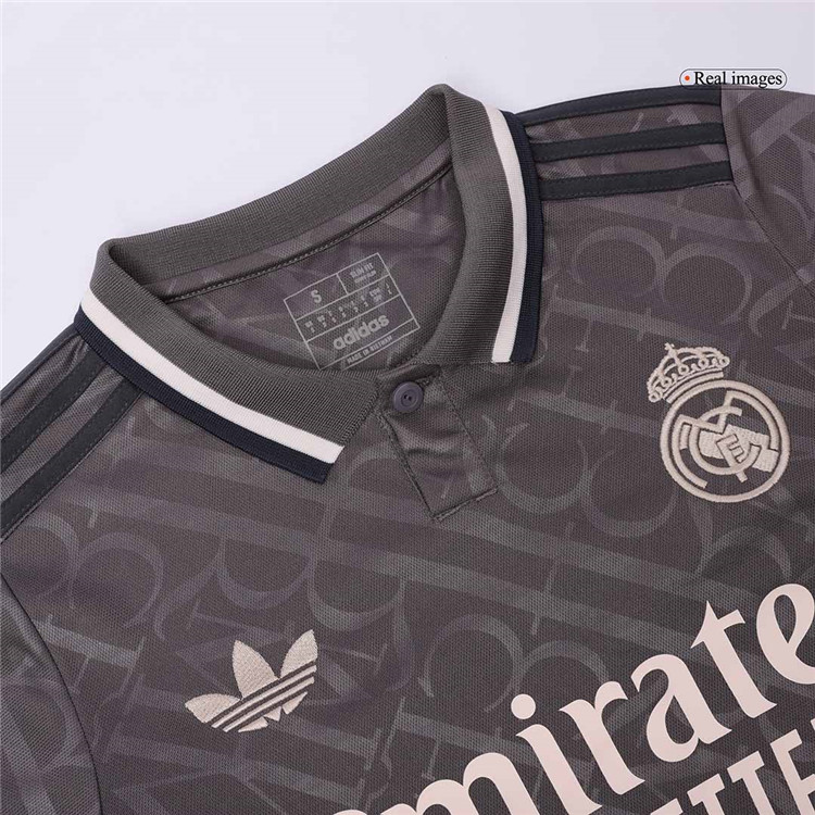 VINI JR 7 Real Madrid 2425 Third Grey Shirt - Official Replica 26907