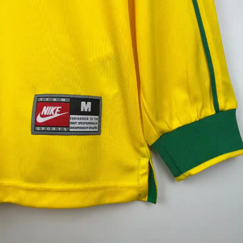 1998 Brazil Long Sleeve Jersey retro kit