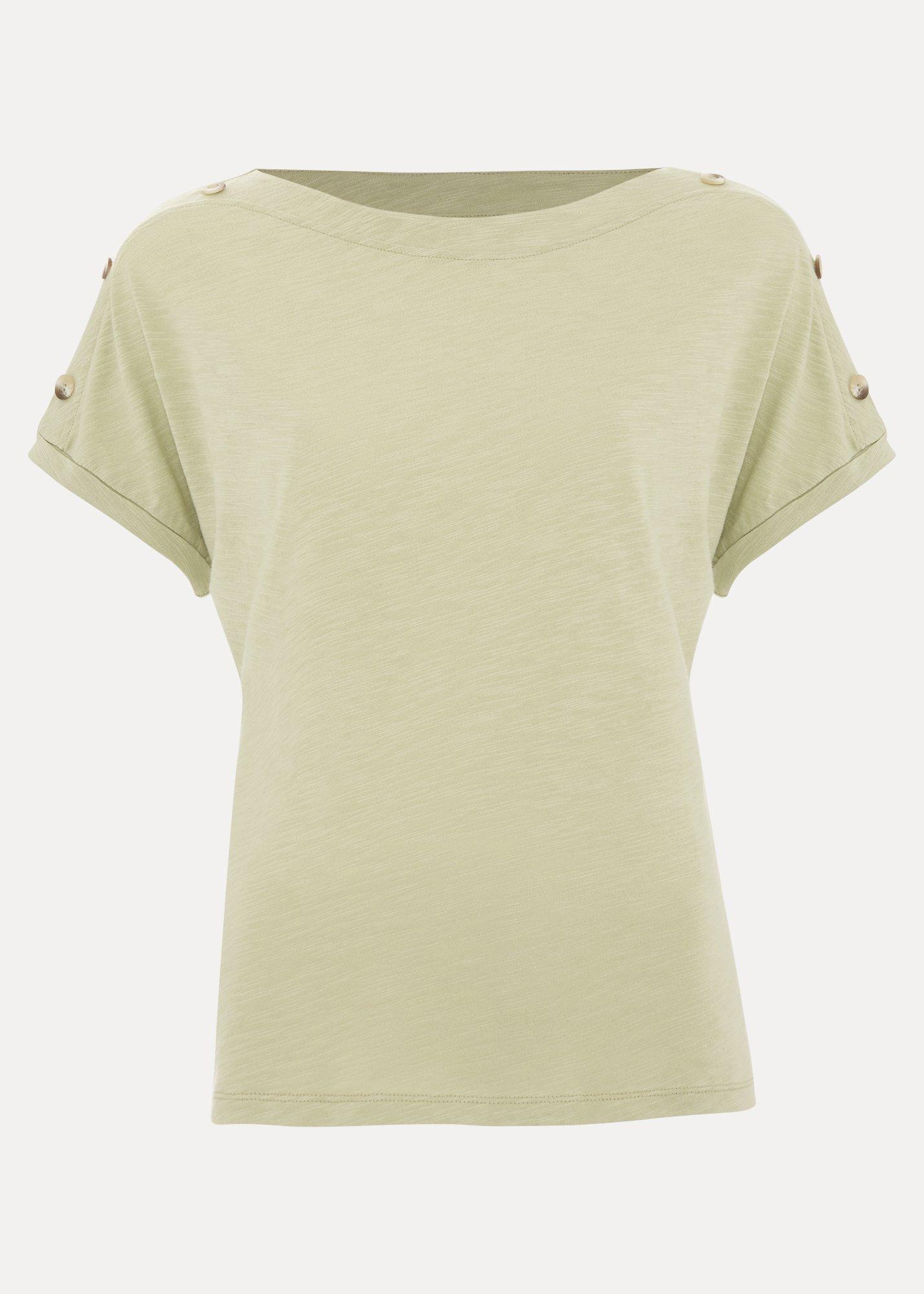 Suzie Button Detail Top